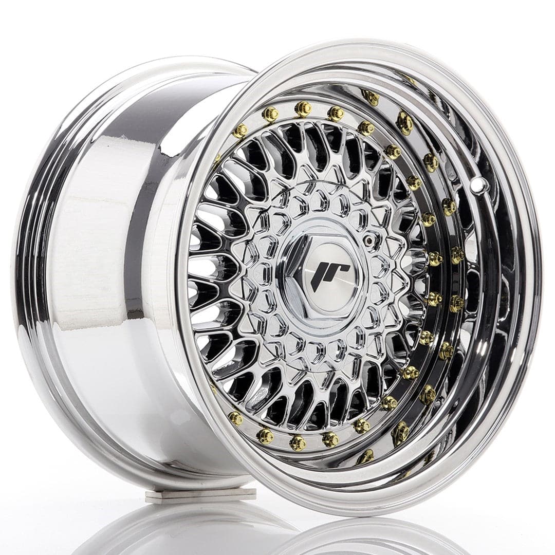 Alu kola Japan Racing JR9 15x9 ET10 4x100/108 Chrome WheelsUp