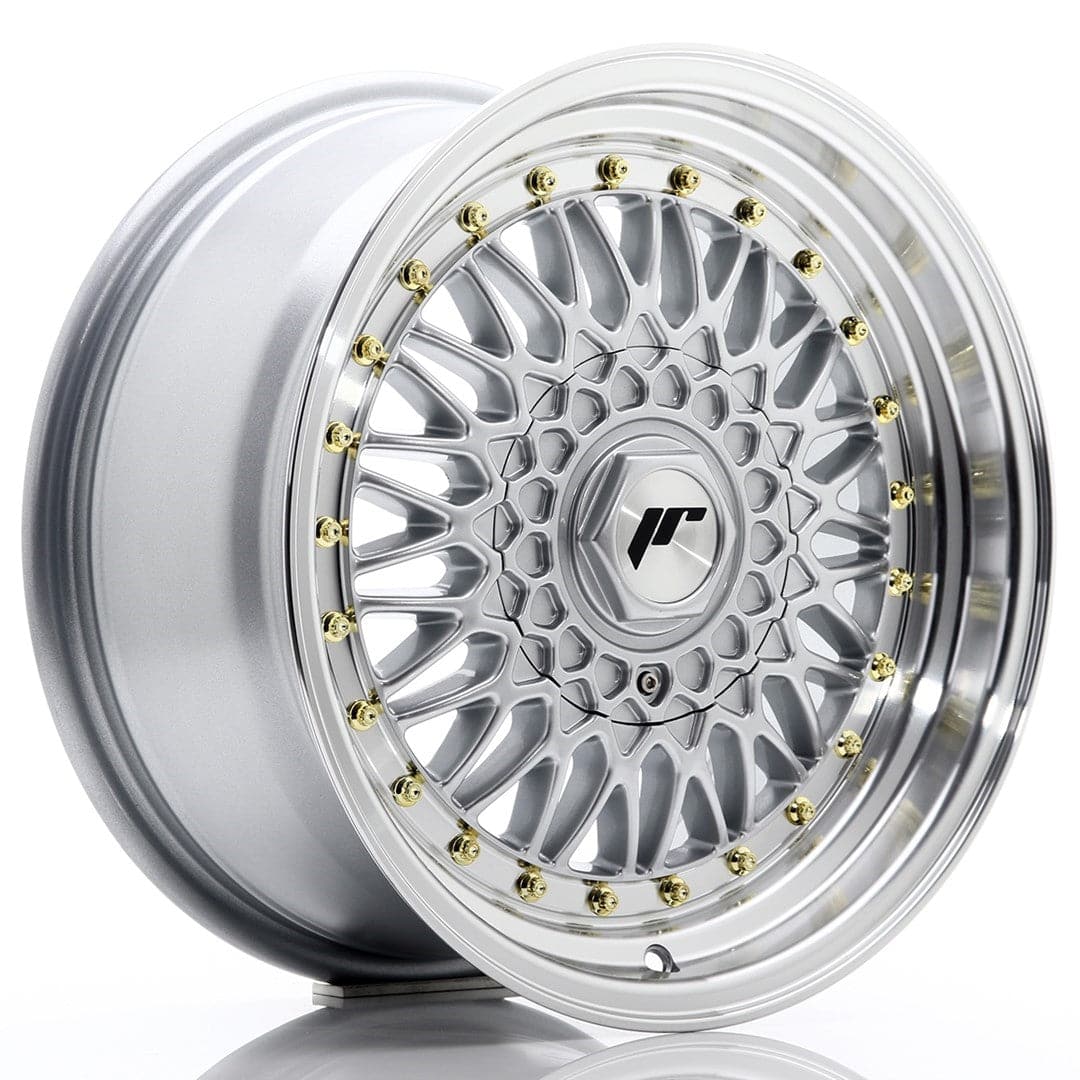 Alu kola Japan Racing JR9 16x7,5 ET25 4x100/108 Silver w/Machined Lip WheelsUp