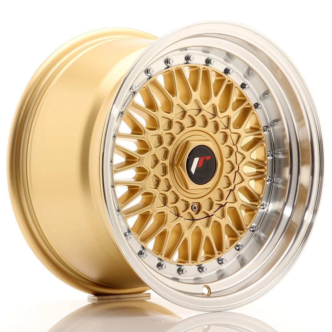 Alu kola Japan Racing JR9 16x9 ET20 BLANK Gold w/Machined Lip WheelsUp