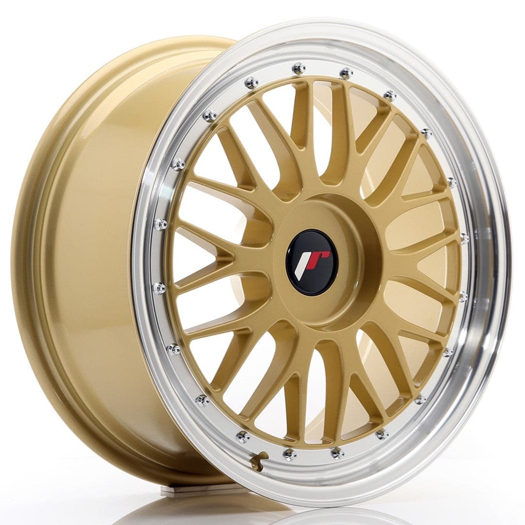 Alu kola Japan Racing JR23 18x8 ET30-45 BLANK Gold w/Machined Lip WheelsUp