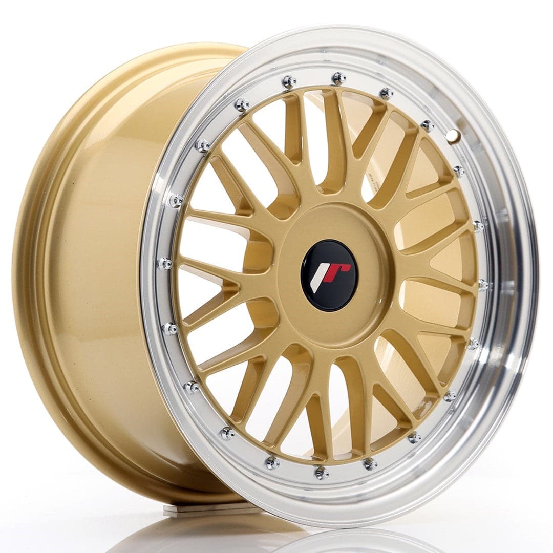Alu kola Japan Racing JR23 17x8 ET20-45 BLANK Gold w/Machined Lip WheelsUp