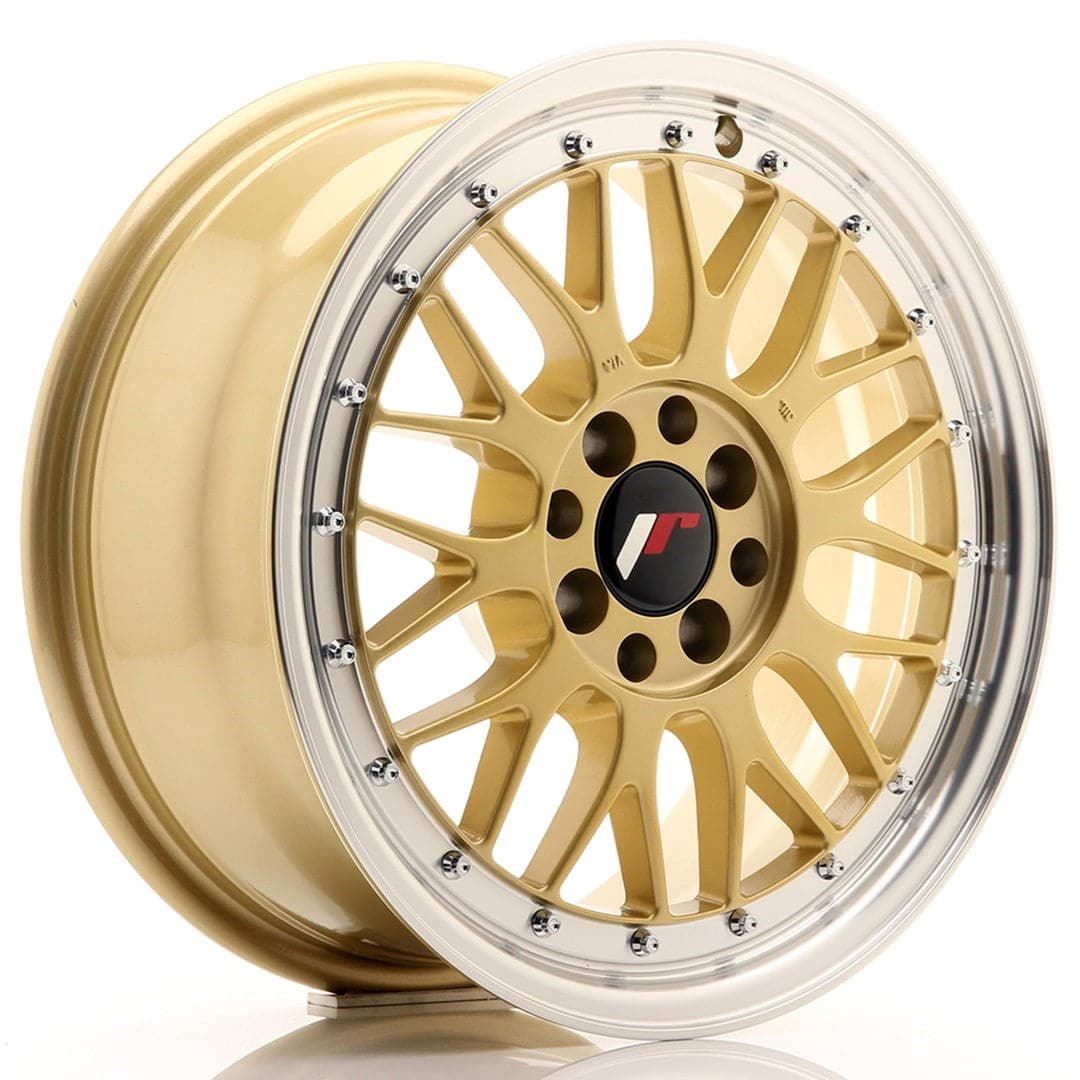 Alu kola Japan Racing JR23 16x7 ET40 4x100/114,3 Gold w/Machined Lip WheelsUp