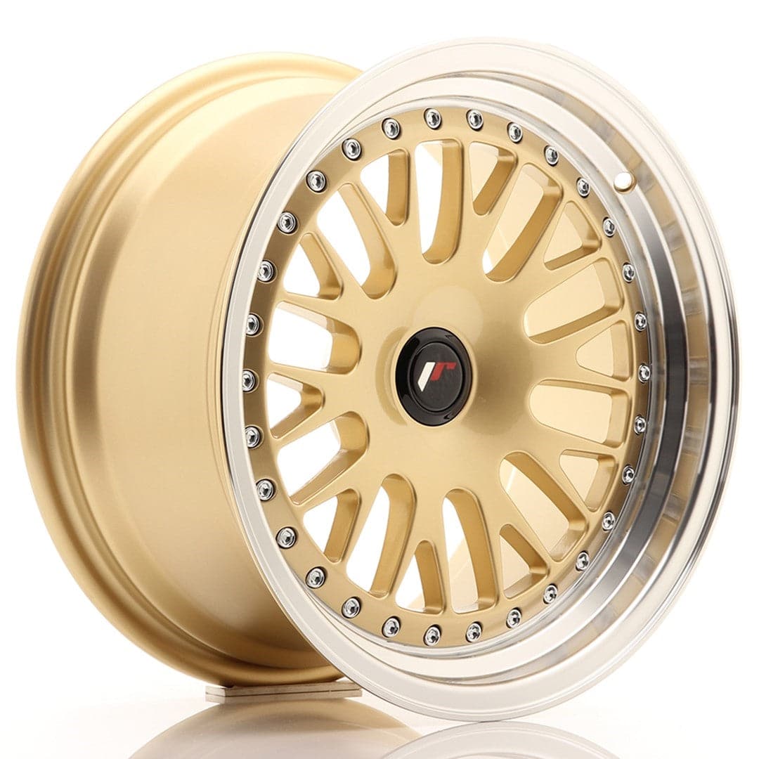 Alu kola Japan Racing JR10 16x8 ET20 BLANK Gold w/Machined Lip WheelsUp