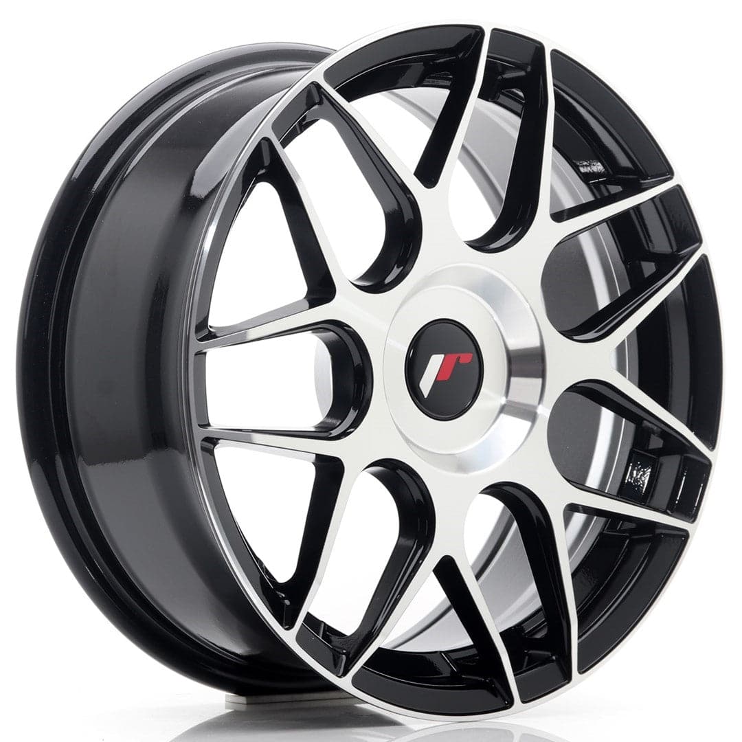 Alu kola Japan Racing JR18 17x7 ET20-40 BLANK Machined Black WheelsUp