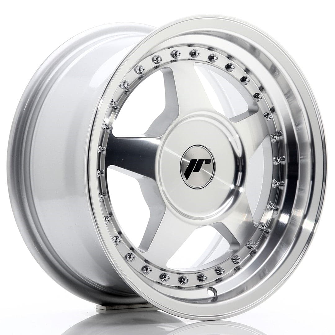 Alu kola Japan Racing JR6 15x7 ET20-35 BLANK Silver Machined Face WheelsUp