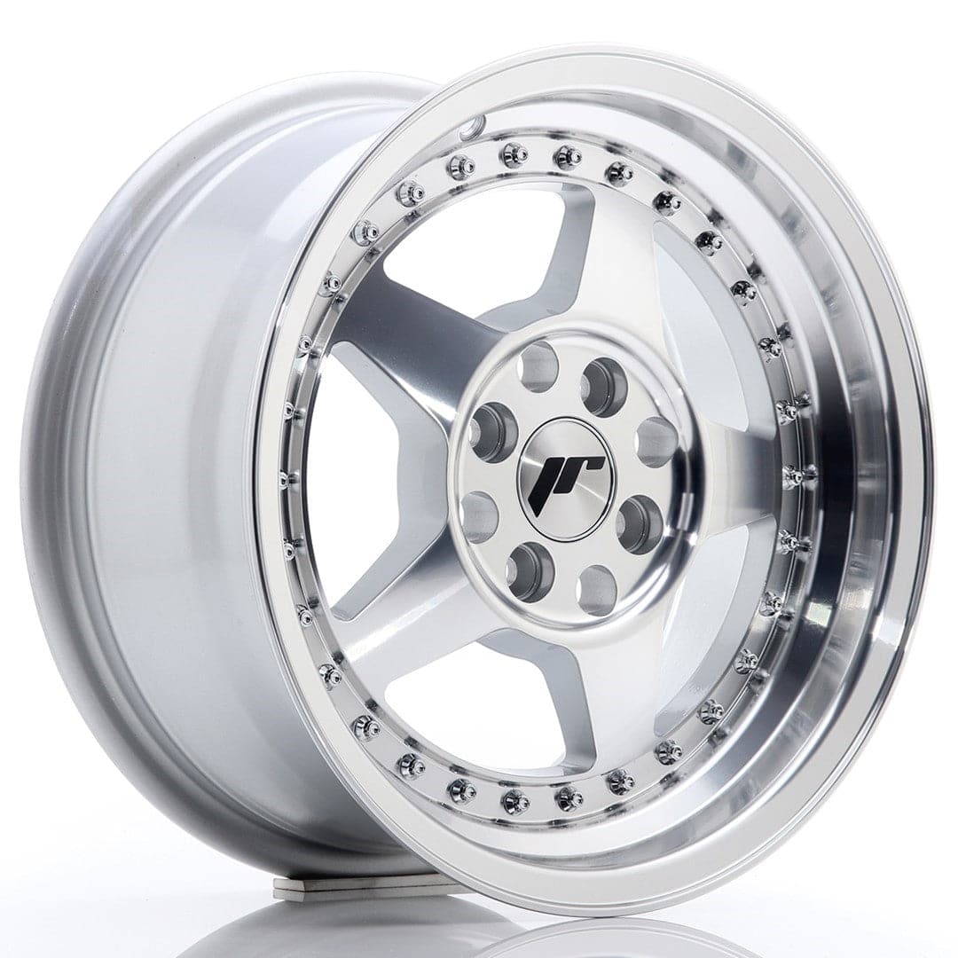 Alu kola Japan Racing JR6 15x7 ET35 4x100/114 Silver Machined Face WheelsUp