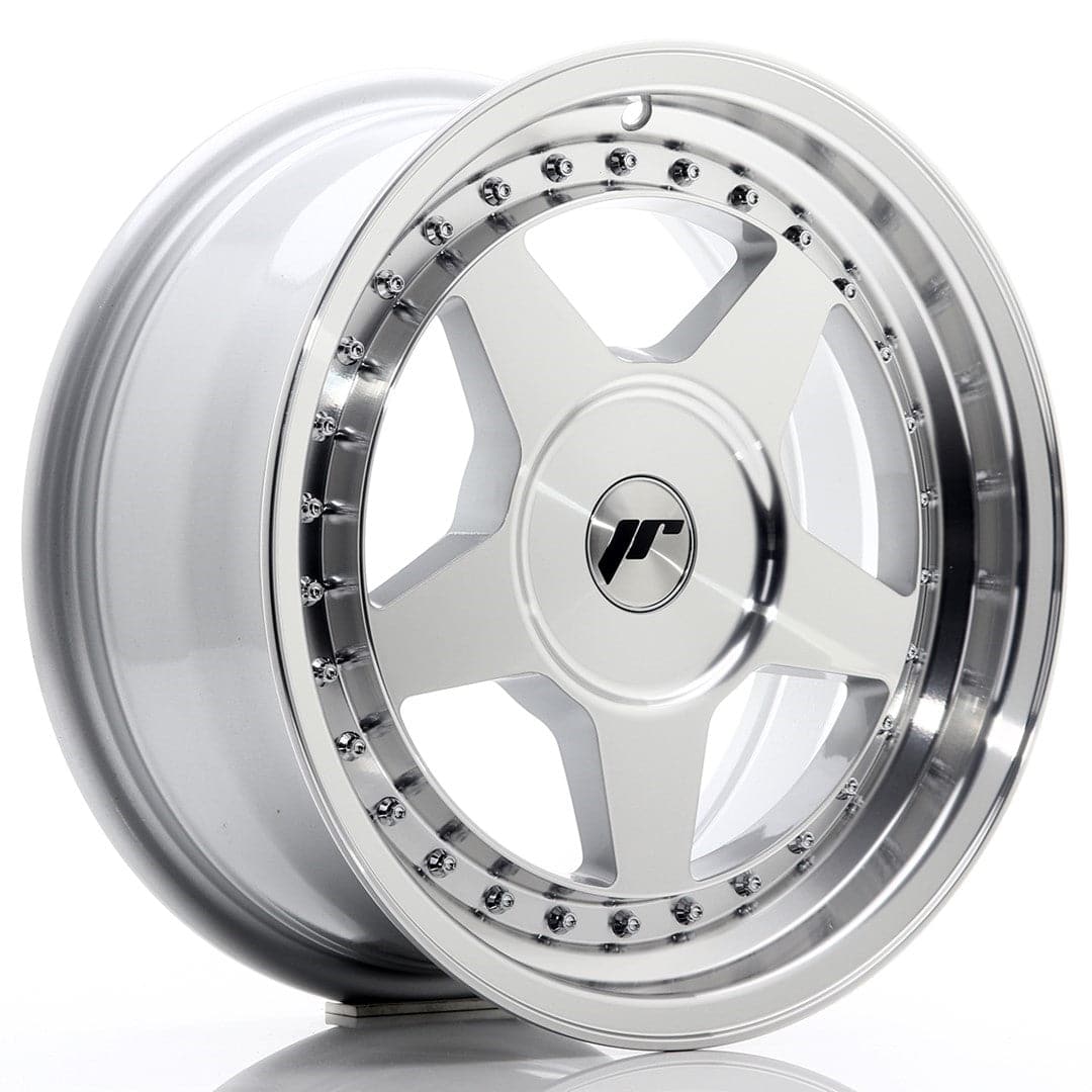 Alu kola Japan Racing JR6 16x7 ET20-35 BLANK Silver Machined Face WheelsUp