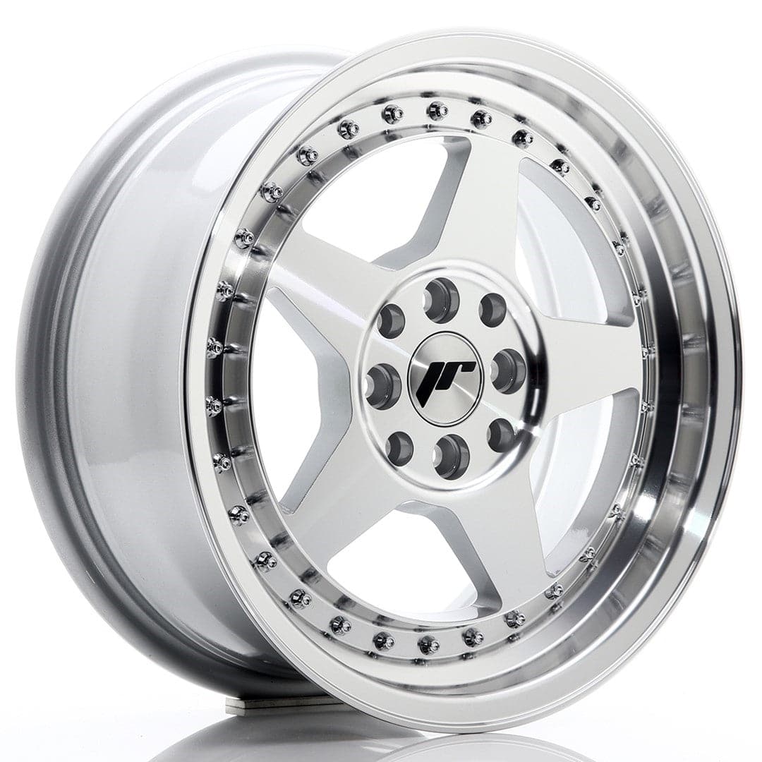Alu kola Japan Racing JR6 16x7 ET35 4x100/114 Silver Machined Face WheelsUp
