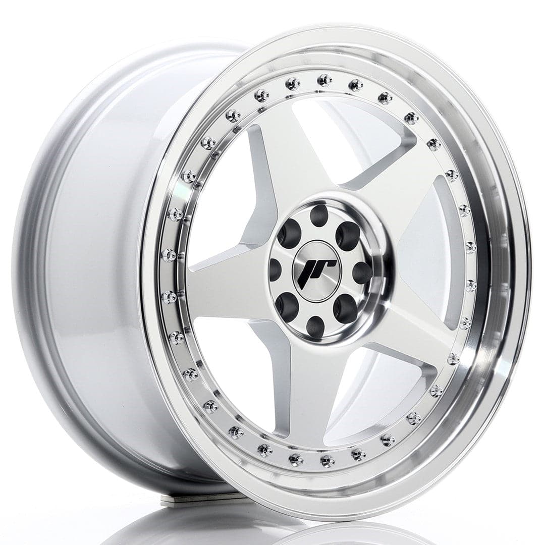 Alu kola Japan Racing JR6 17x8 ET35 4x100/114 Silver Machined Face WheelsUp