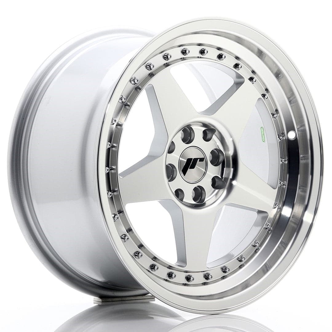 Alu kola Japan Racing JR6 17x9 ET25 5x114/120 Silver Machined Face WheelsUp
