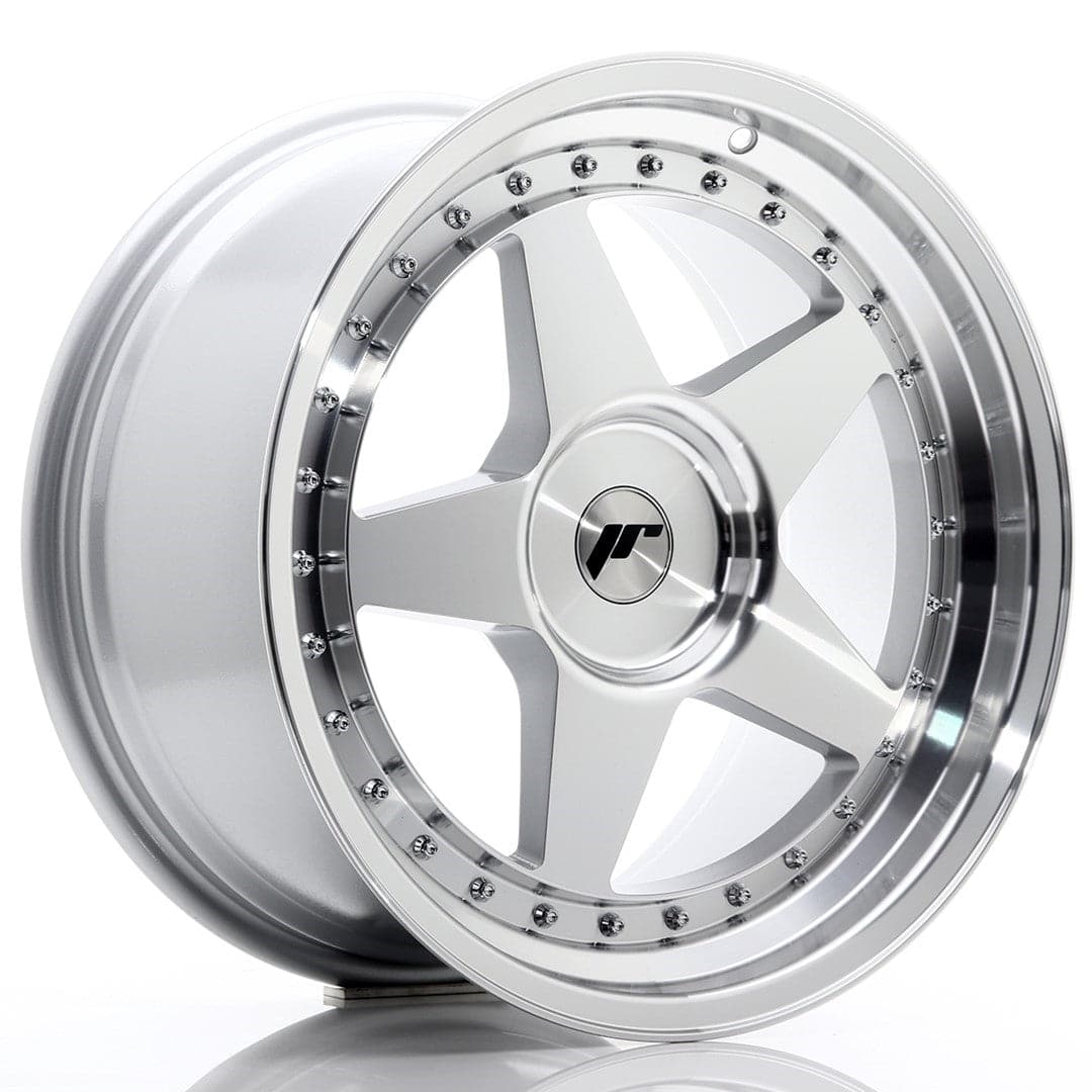 Alu kola Japan Racing JR6 18x9,5 ET20-40 BLANK Silver Machined Face WheelsUp