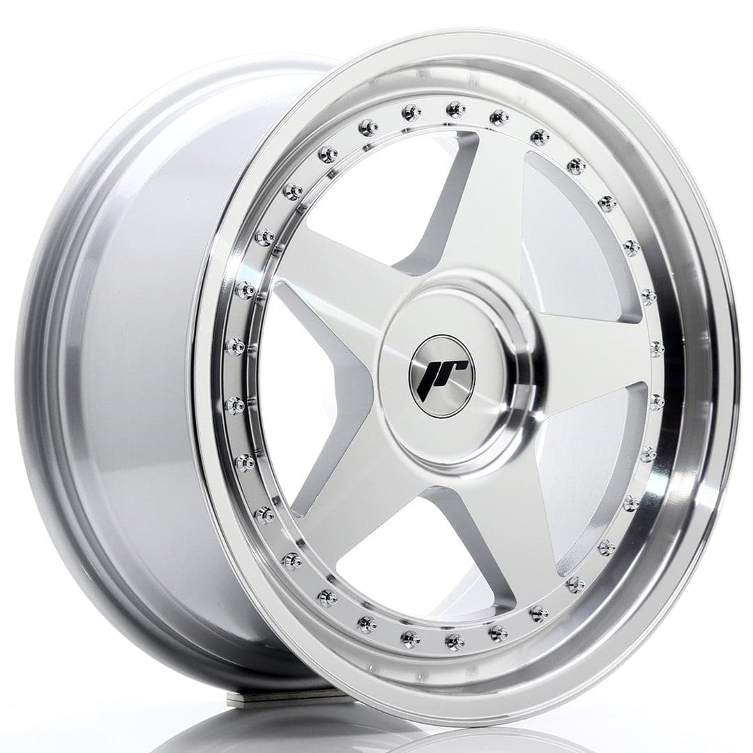 Alu kola Japan Racing JR6 18x8,5 ET20-40 BLANK Silver Machined Face WheelsUp