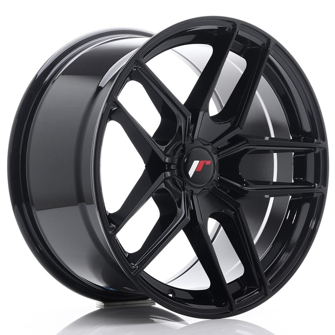 Alu kola Japan Racing JR25 18x9,5 ET20-40 5H BLANK Gloss Black WheelsUp