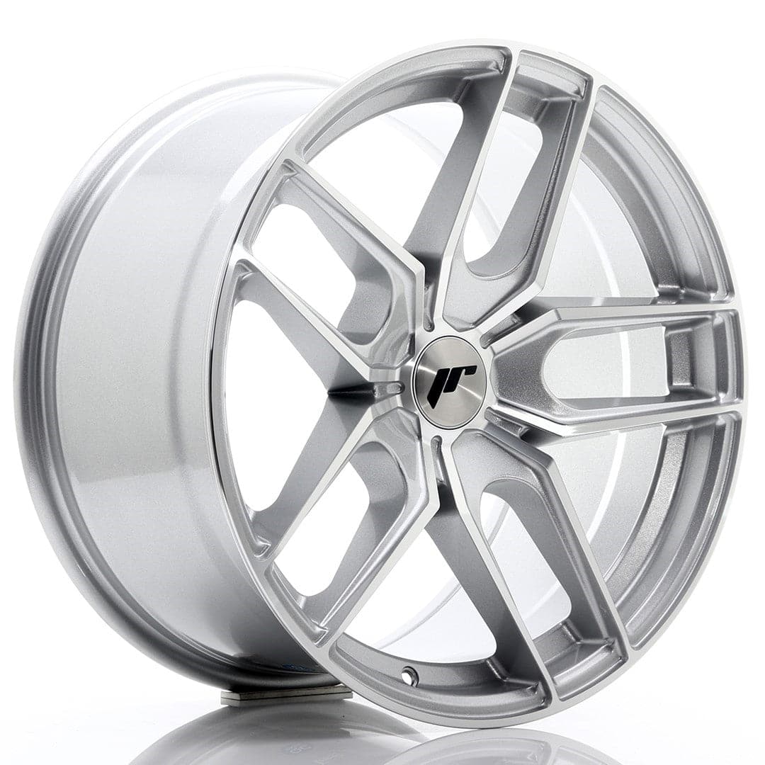 Alu kola Japan Racing JR25 18x9,5 ET20-40 5H BLANK Silver Machined Face WheelsUp