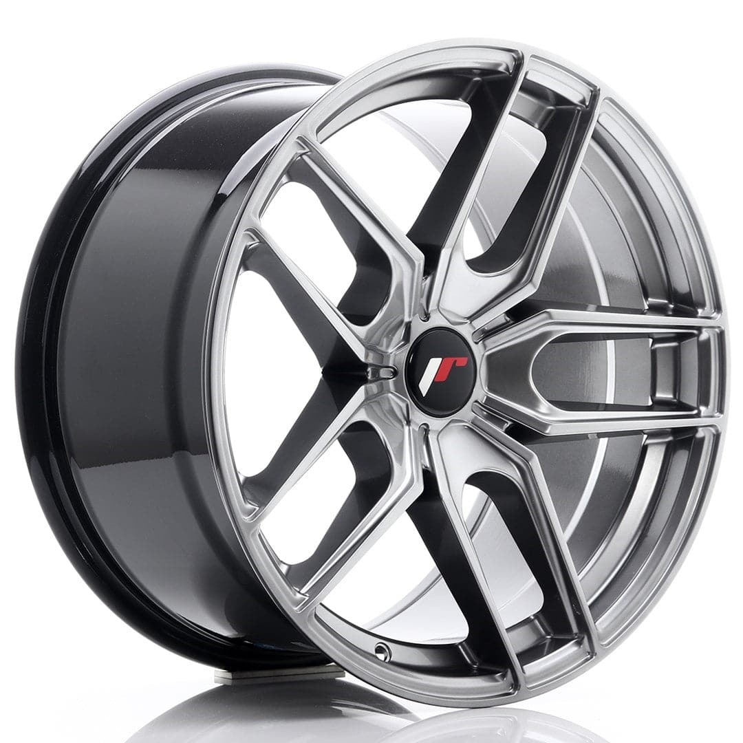 Alu kola Japan Racing JR25 18x9,5 ET20-40 5H BLANK Hyper Black WheelsUp