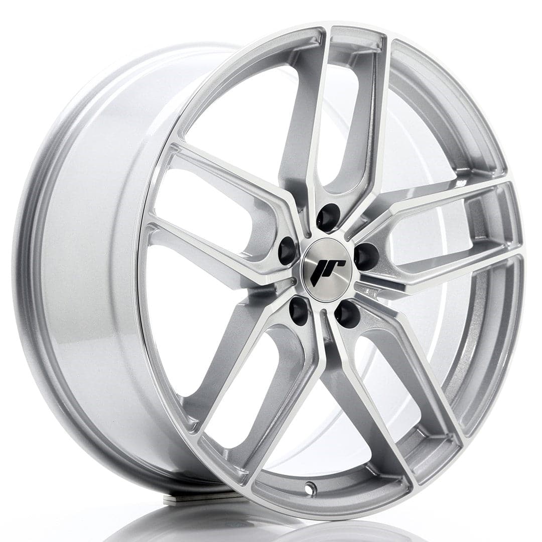 Alu kola Japan Racing JR25 19x8,5 ET40 5x112 Silver Machined Face WheelsUp
