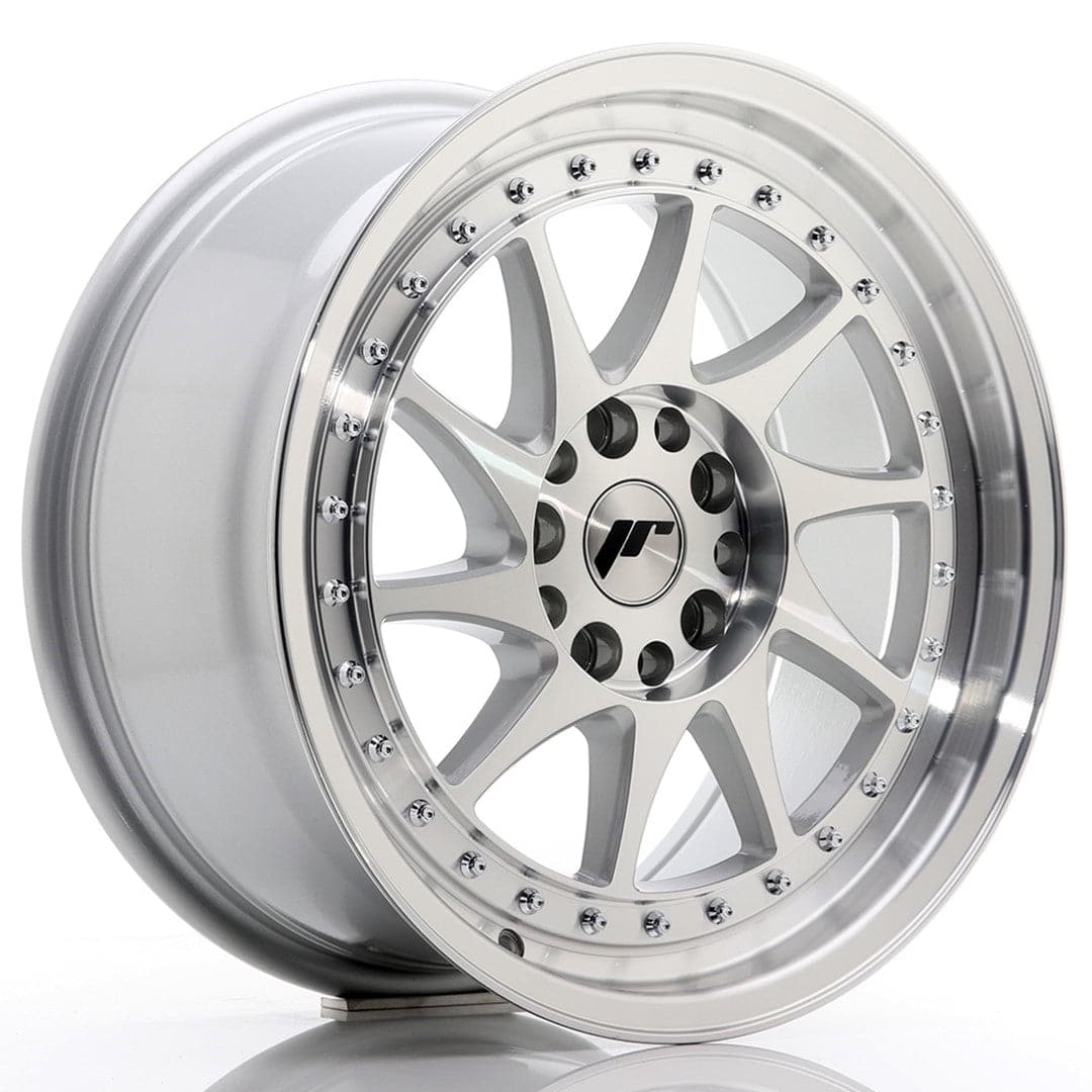 Alu kola Japan Racing JR26 17x8 ET35 4x100/114 Silver Machined Face WheelsUp