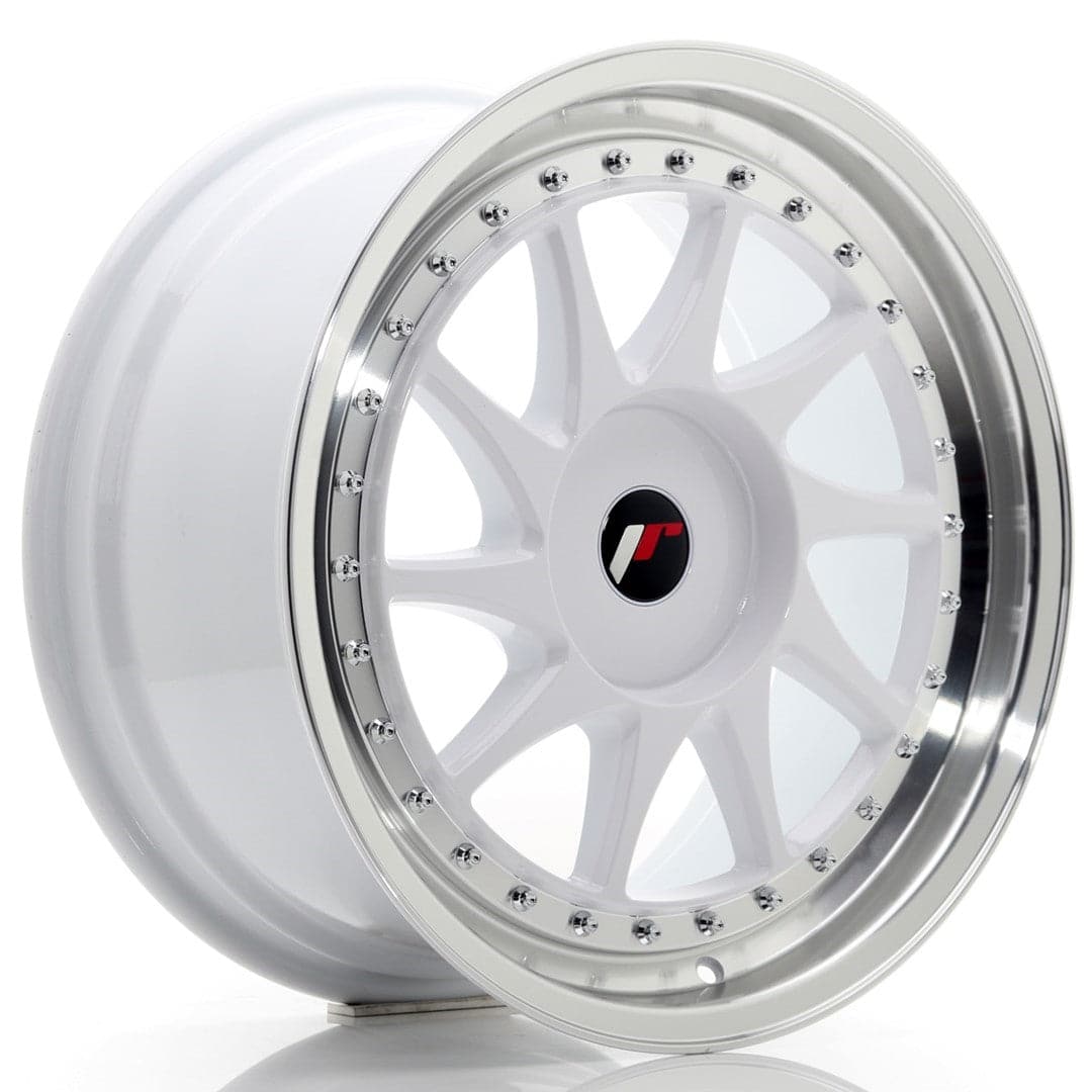 Alu kola Japan Racing JR26 18x8,5 ET20-40 BLANK White w/Machined Lip WheelsUp