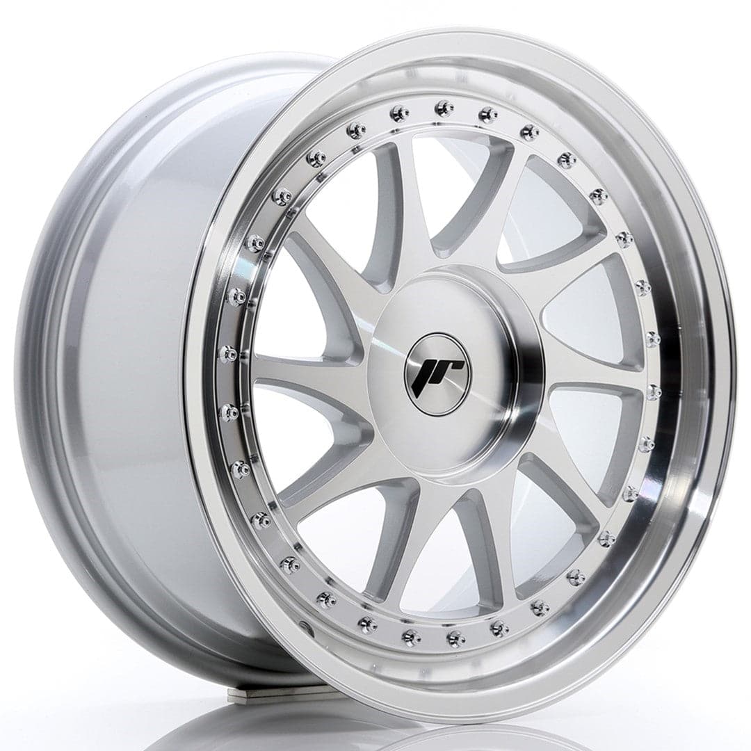 Alu kola Japan Racing JR26 18x8,5 ET35-40 BLANK Silver Machined Face WheelsUp
