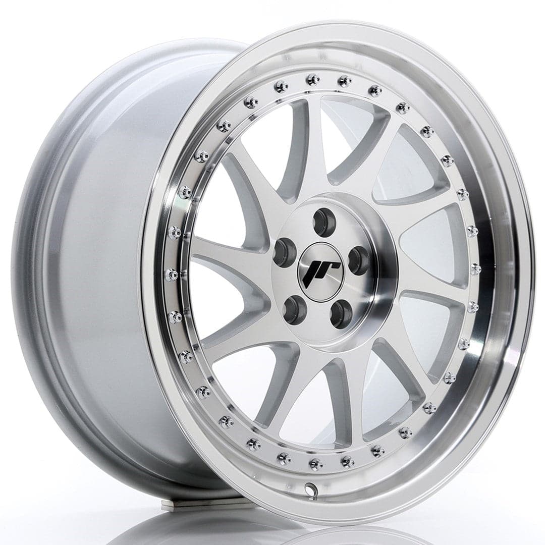 Alu kola Japan Racing JR26 18x8,5 ET35 5x120 Silver Machined Face WheelsUp