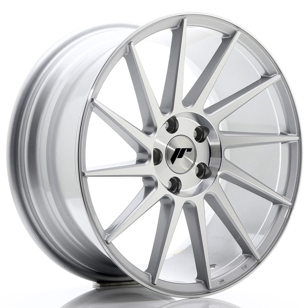 Alu kola Japan Racing JR22 18x8,5 ET40 5x112 Silver Machined Face WheelsUp