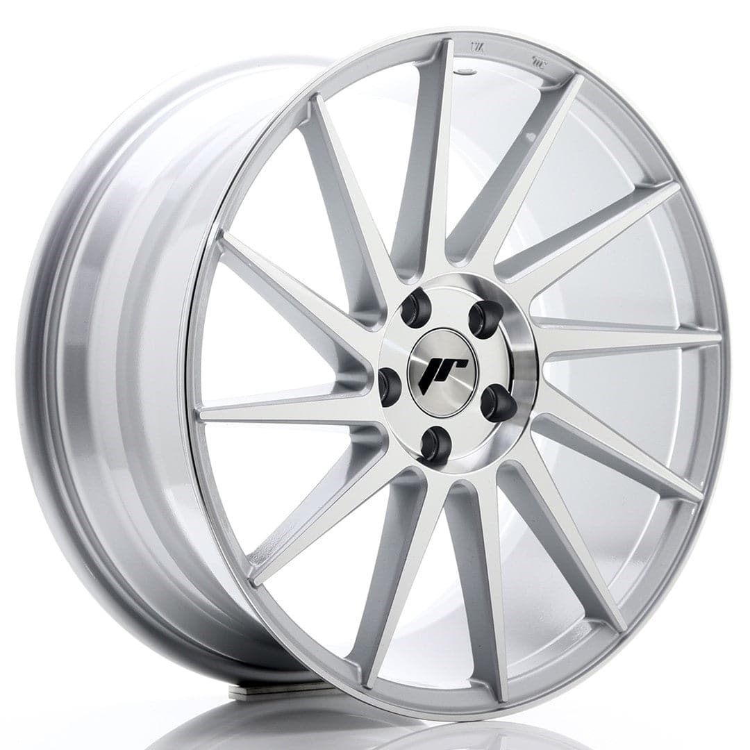 Alu kola Japan Racing JR22 19x8,5 ET40 5x112 Silver Machined Face WheelsUp