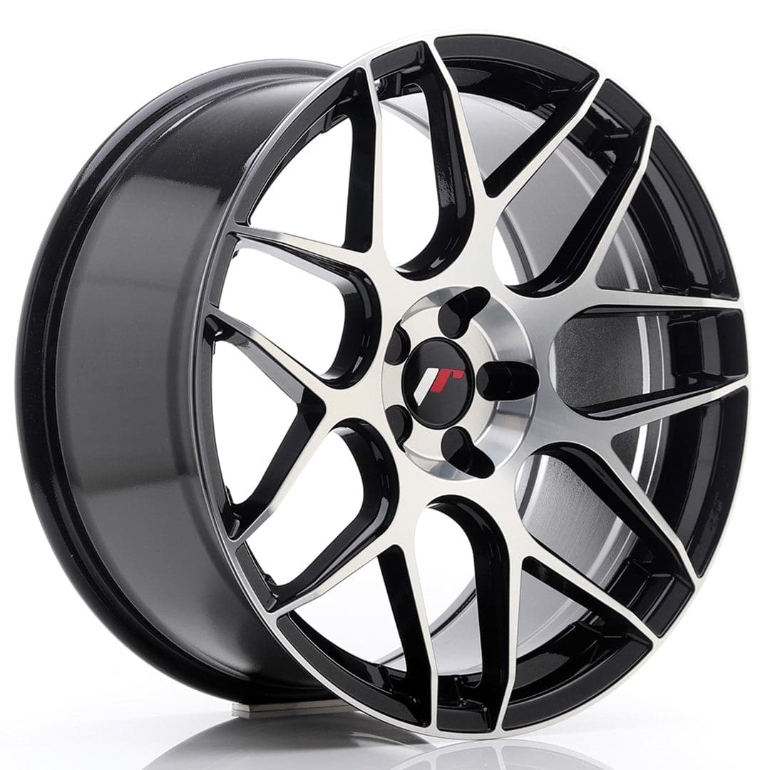 Alu kola Japan Racing JR18 19x8,5 ET20-42 5H BLANK Black Machined WheelsUp