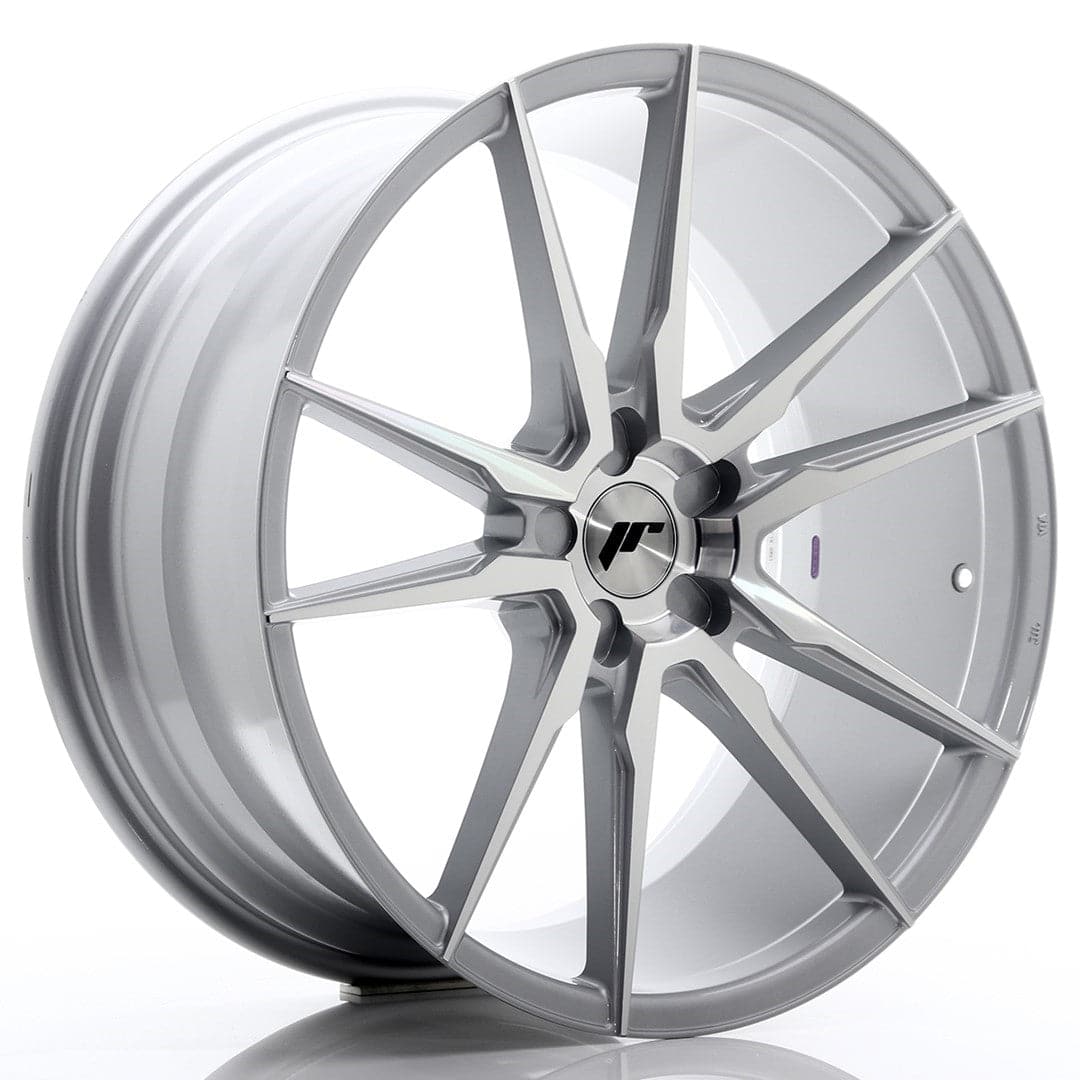 Alu kola Japan Racing JR21 21x10 ET15-48 5H BLANK Silver Machined Face WheelsUp