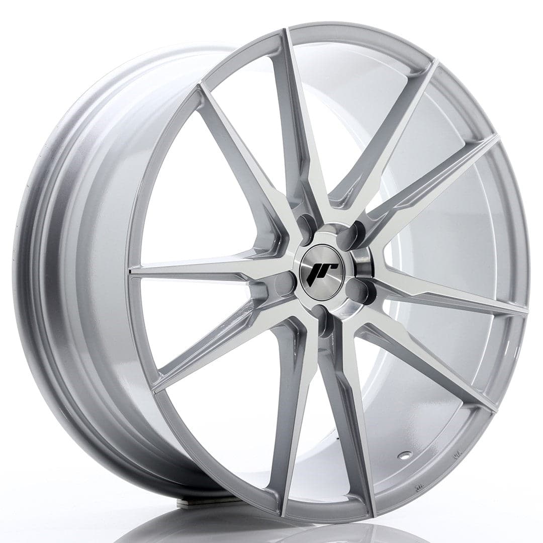 Alu kola Japan Racing JR21 22x9 ET30-45 5H BLANK Silver Machined Face WheelsUp