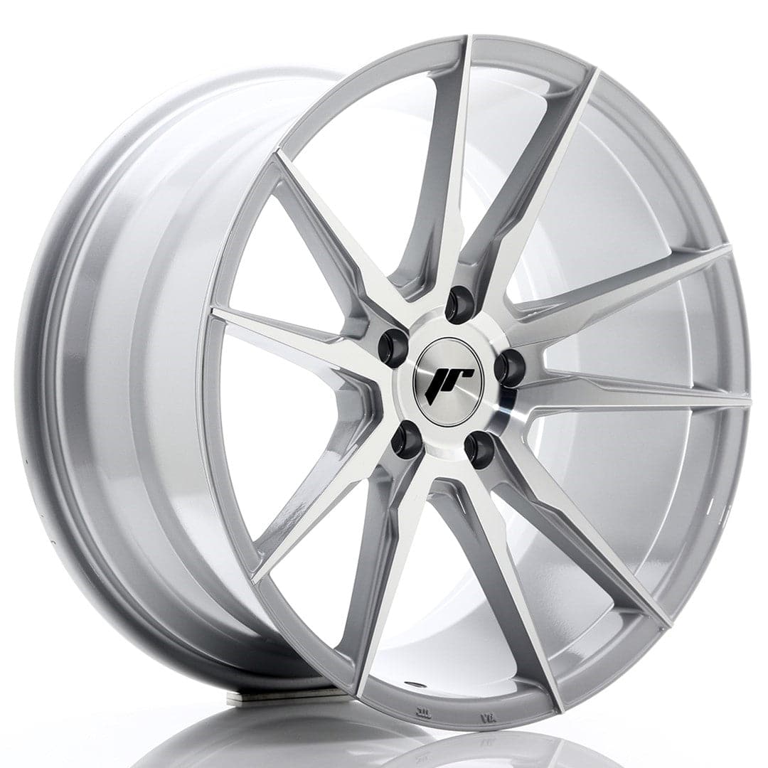 Alu kola Japan Racing JR21 19x9,5 ET35 5x120 Silver Machined Face WheelsUp
