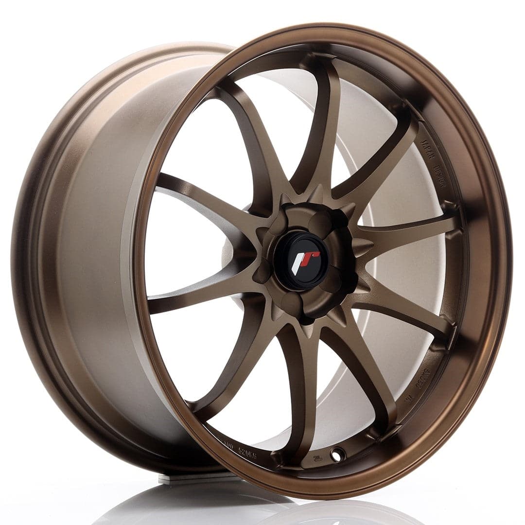 Alu kola Japan Racing JR5 19x9.5 ET12-36 5H BLANK Dark Anodized Bronze WheelsUp