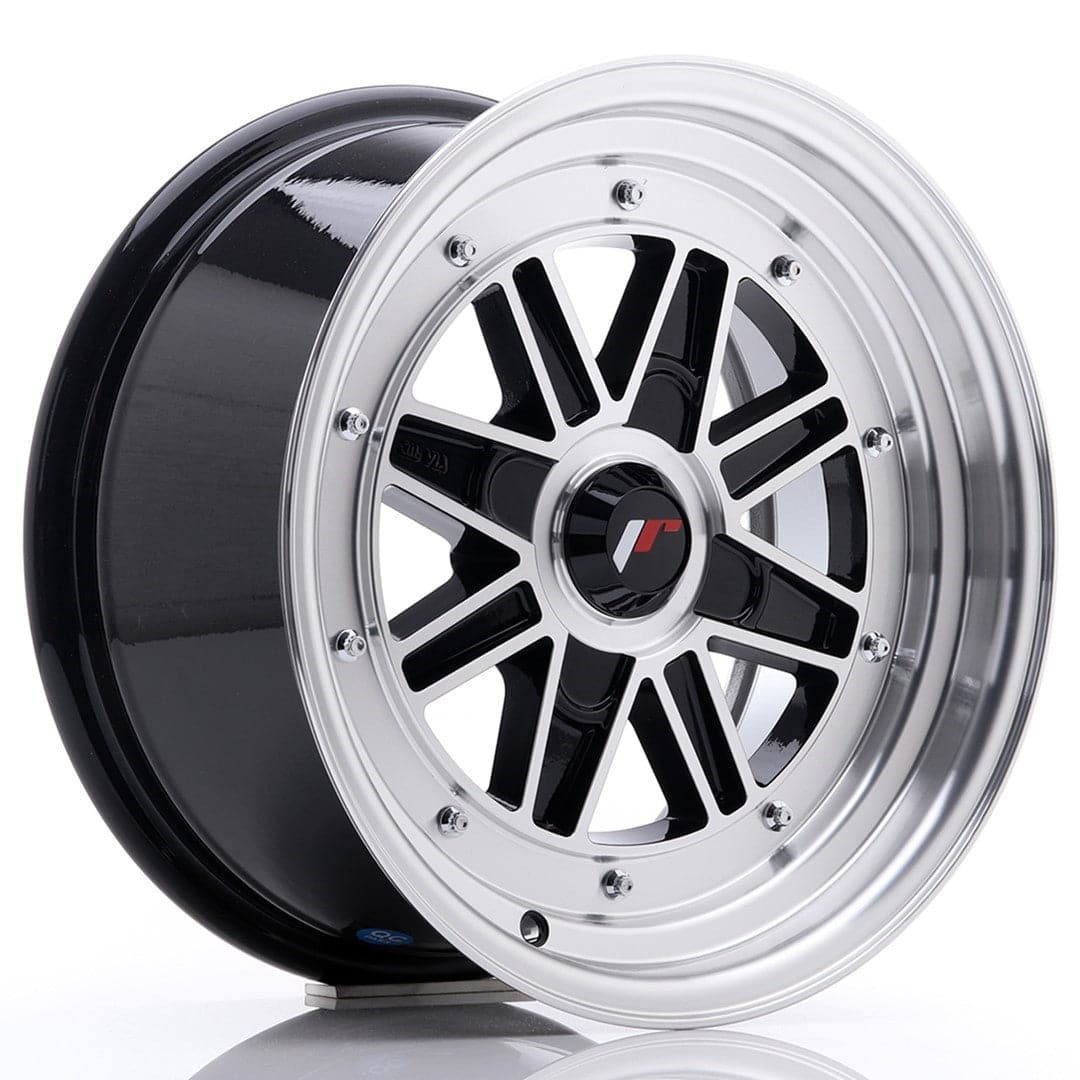 Alu kola Japan Racing JR31 15x7.5 ET20 4H BLANK Gloss Black Machined Face WheelsUp