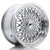 Alu kola Japan Racing JR9 16x8 ET25 4x100/108 Silver w/Machined Lip+Silver Rivets