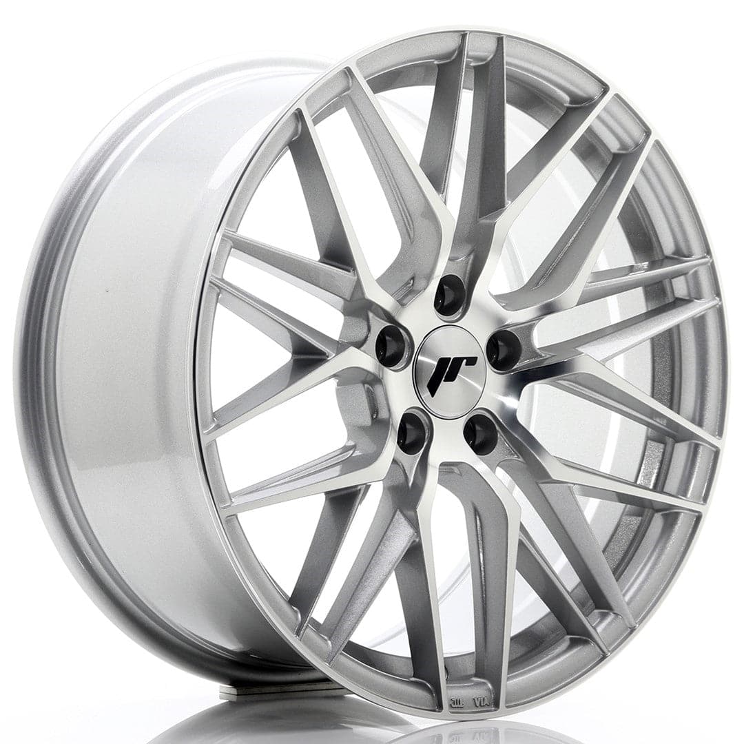 Alu kola Japan Racing JR28 18x8,5 ET35 5x120 Silver Machined Face WheelsUp
