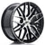 Alu kola Japan Racing JR28 18x8,5 ET20-40 5H BLANK Gloss Black Machined Face