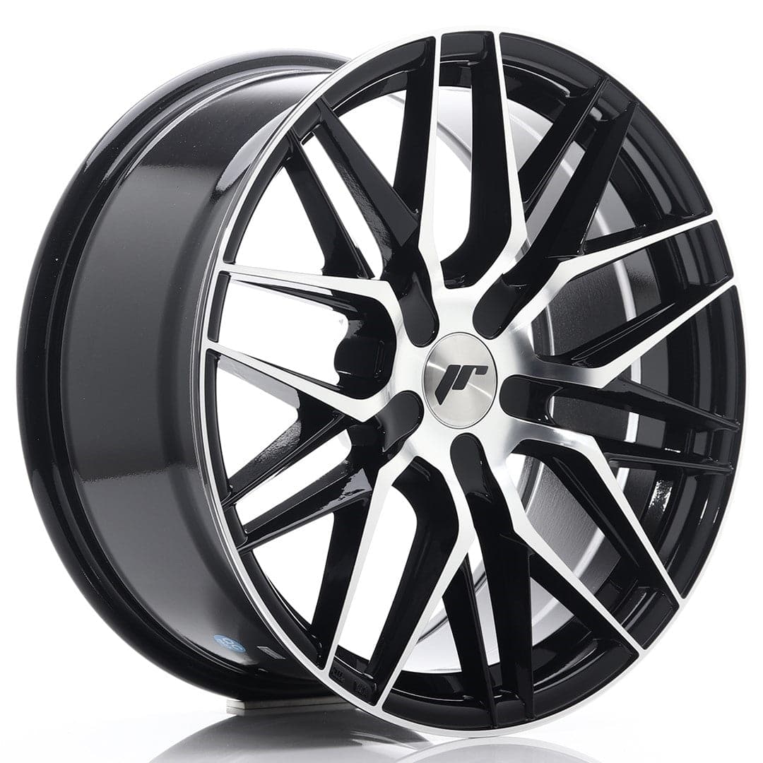 Alu kola Japan Racing JR28 18x8,5 ET20-40 5H BLANK Gloss Black Machined Face WheelsUp