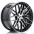 Alu kola Japan Racing JR28 18x9,5 ET20-40 5H BLANK Gloss Black Machined Face