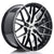 Alu kola Japan Racing JR28 19x9,5 ET20-40 5H BLANK Gloss Black Machined Face
