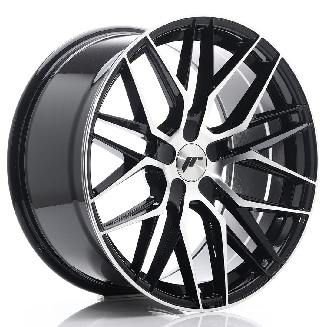 Alu kola Japan Racing JR28 19x9,5 ET20-40 5H BLANK Gloss Black Machined Face WheelsUp