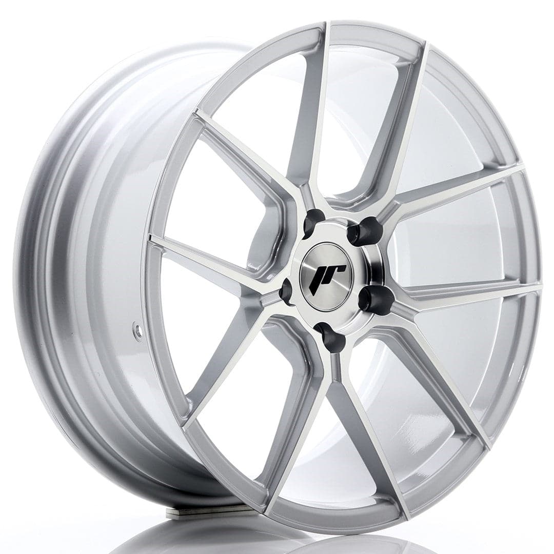 Alu kola Japan Racing JR30 18x8,5 ET40 5x112 Silver Machined Face WheelsUp