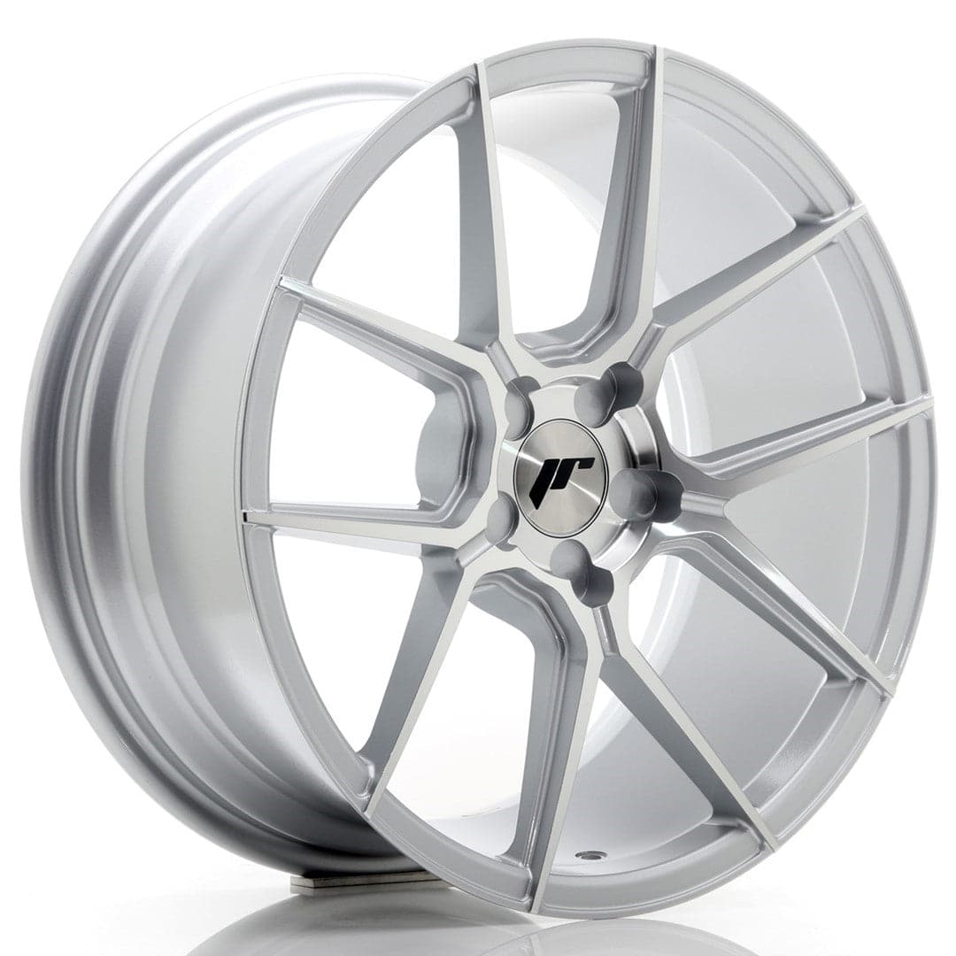 Alu kola Japan Racing JR30 18x8,5 ET20-40 5H BLANK Silver Machined Face WheelsUp