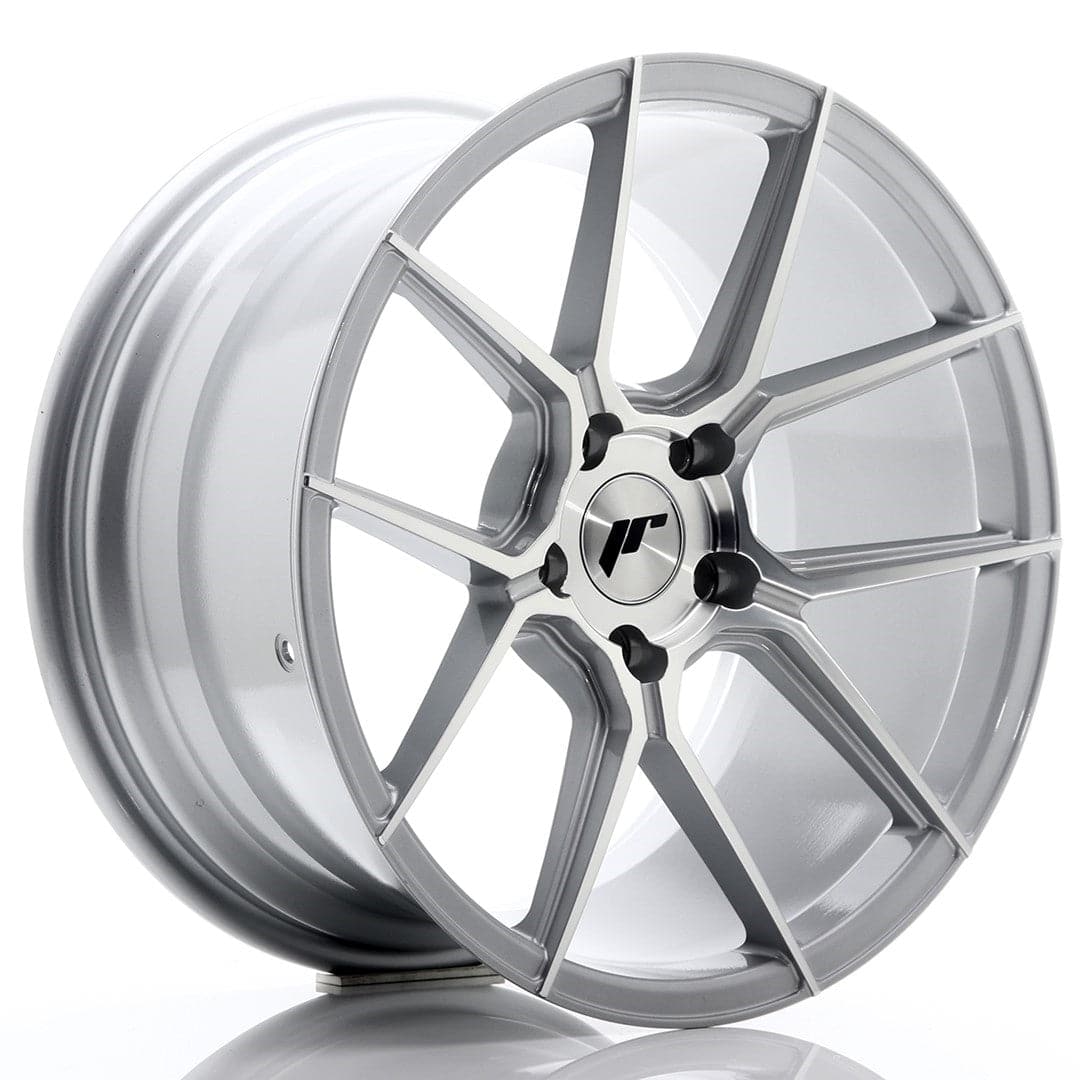 Alu kola Japan Racing JR30 18x9,5 ET35 5x120 Silver Machined Face WheelsUp
