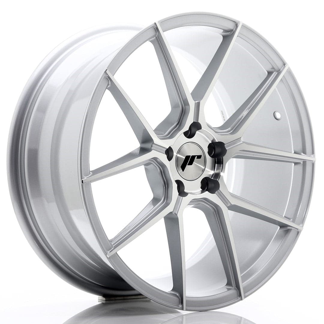 Alu kola Japan Racing JR30 19x8,5 ET40 5x112 Silver Machined Face WheelsUp