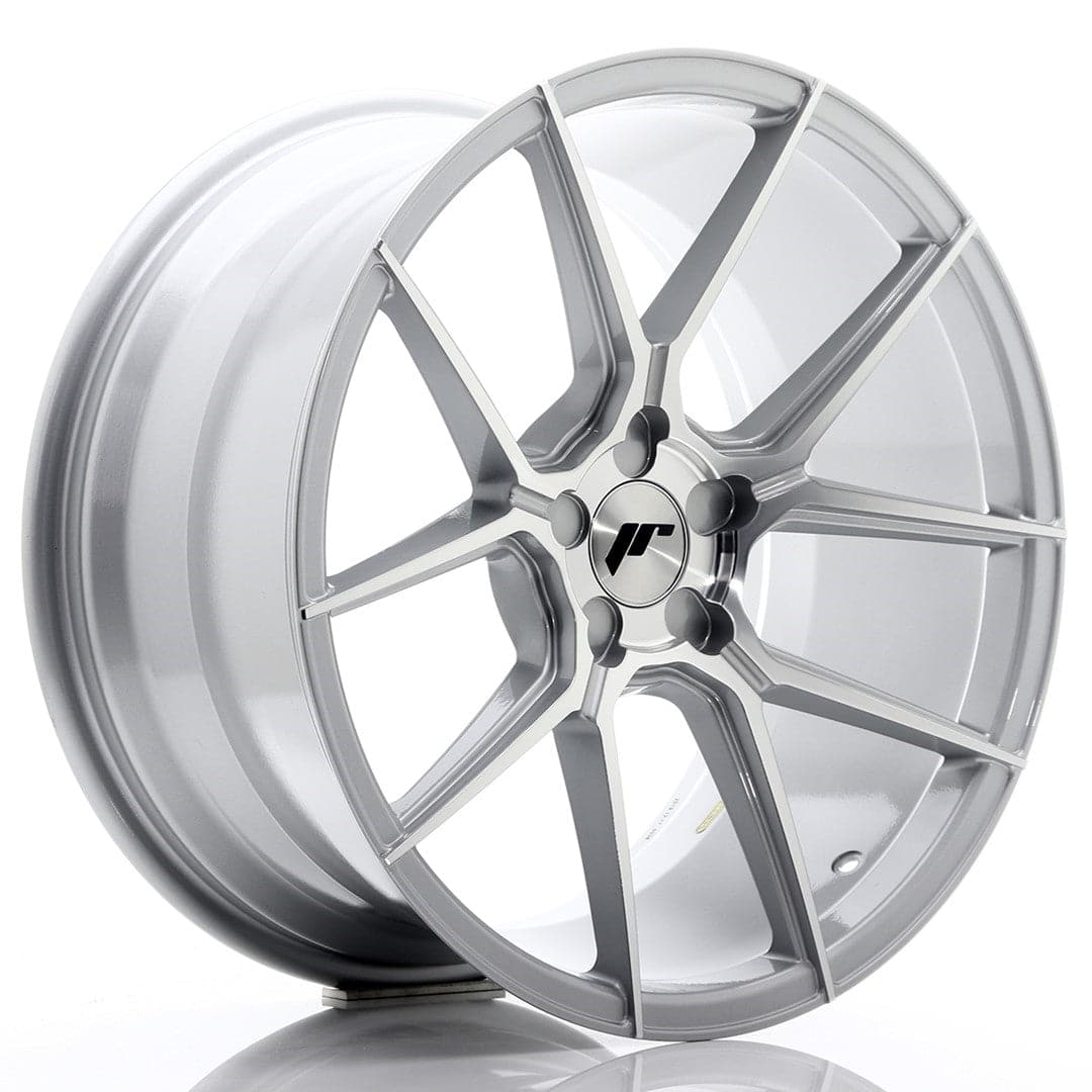Alu kola Japan Racing JR30 19x9,5 ET20-40 5H BLANK Silver Machined Face WheelsUp
