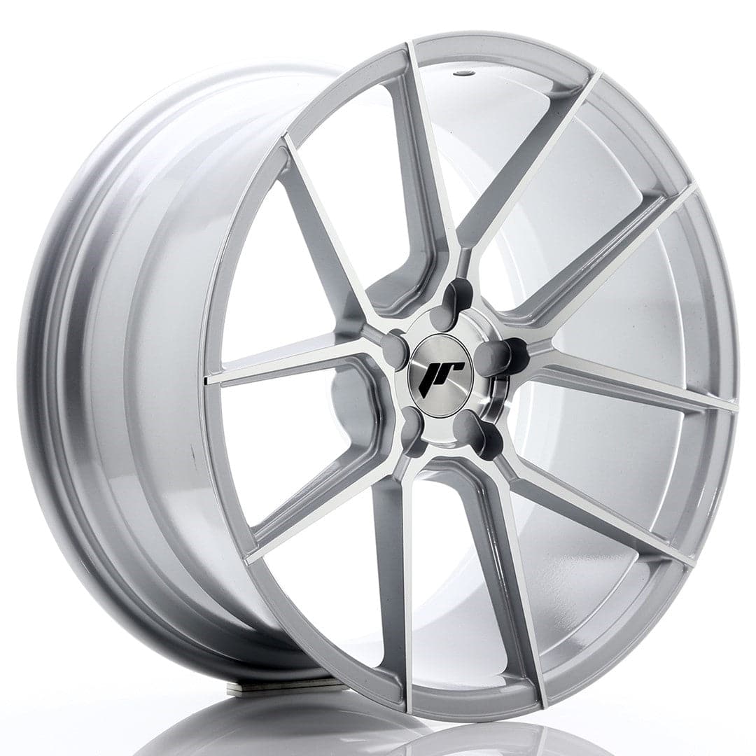 Alu kola Japan Racing JR30 20x10 ET20-40 5H BLANK Silver Machined Face WheelsUp