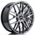 Alu kola Japan Racing JR28 21x9 ET15-45 5H BLANK Hyper Black