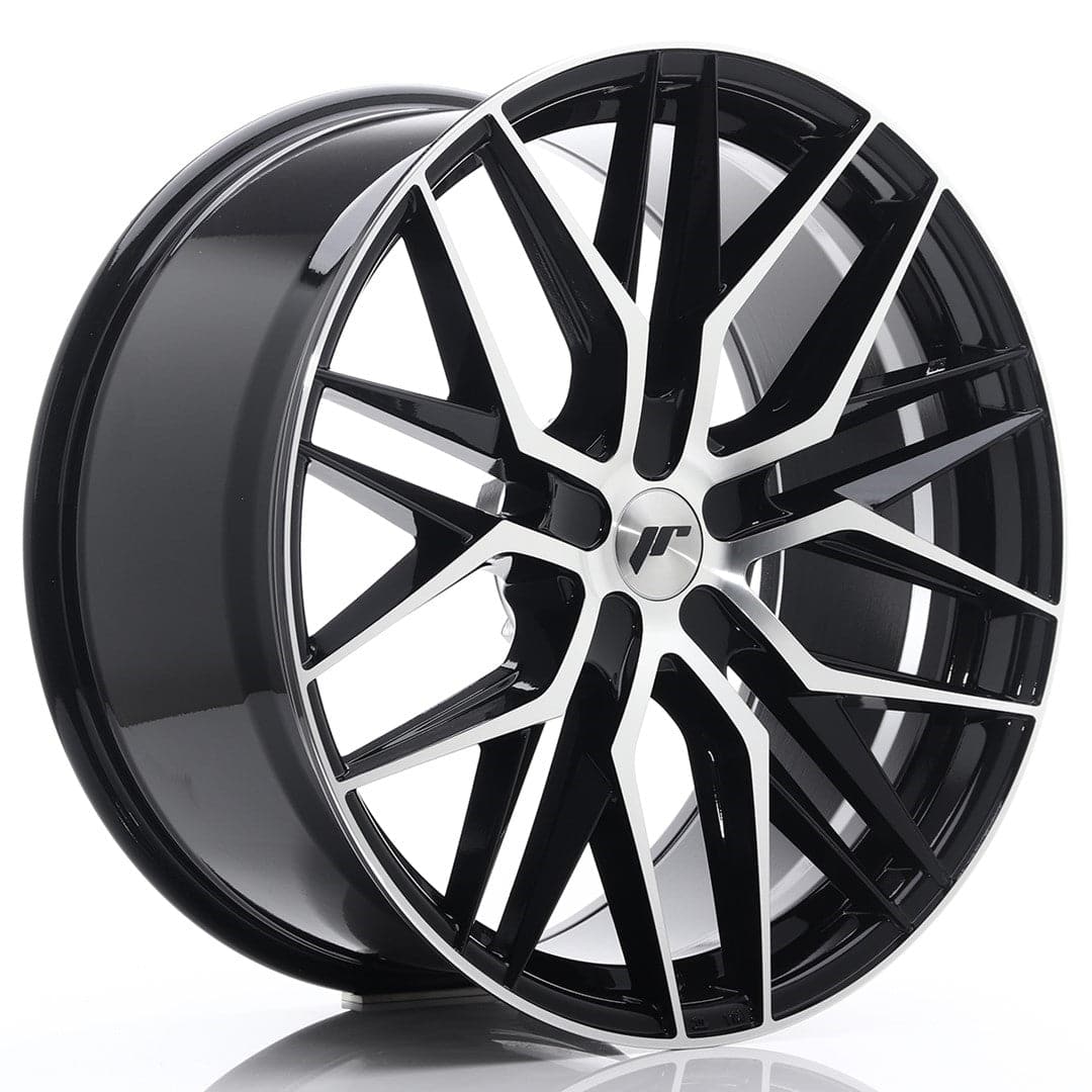 Alu kola Japan Racing JR28 22x10,5 ET15-50 5H BLANK Gloss Black Machined Face WheelsUp