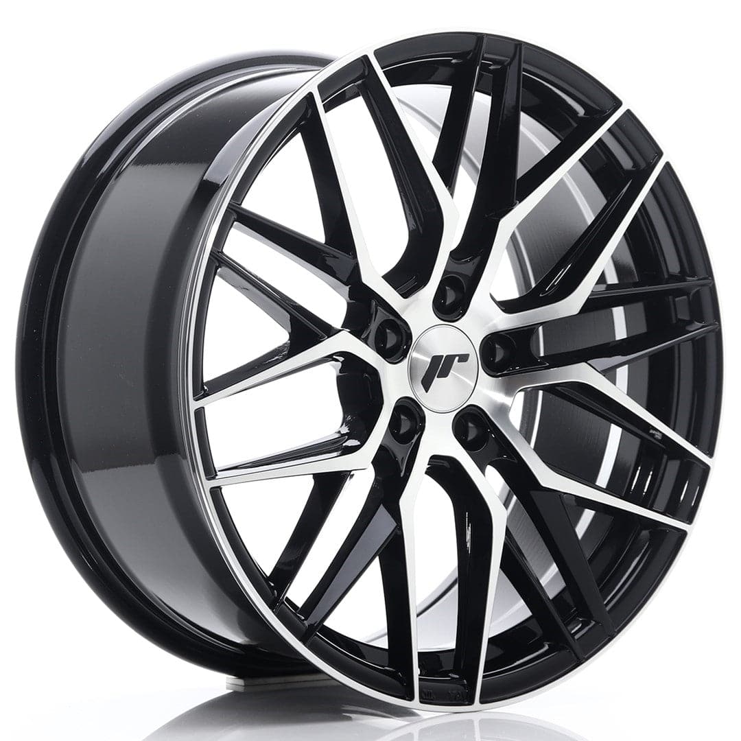 Alu kola Japan Racing JR28 19x8,5 ET40 5x112 Gloss Black Machined Face WheelsUp