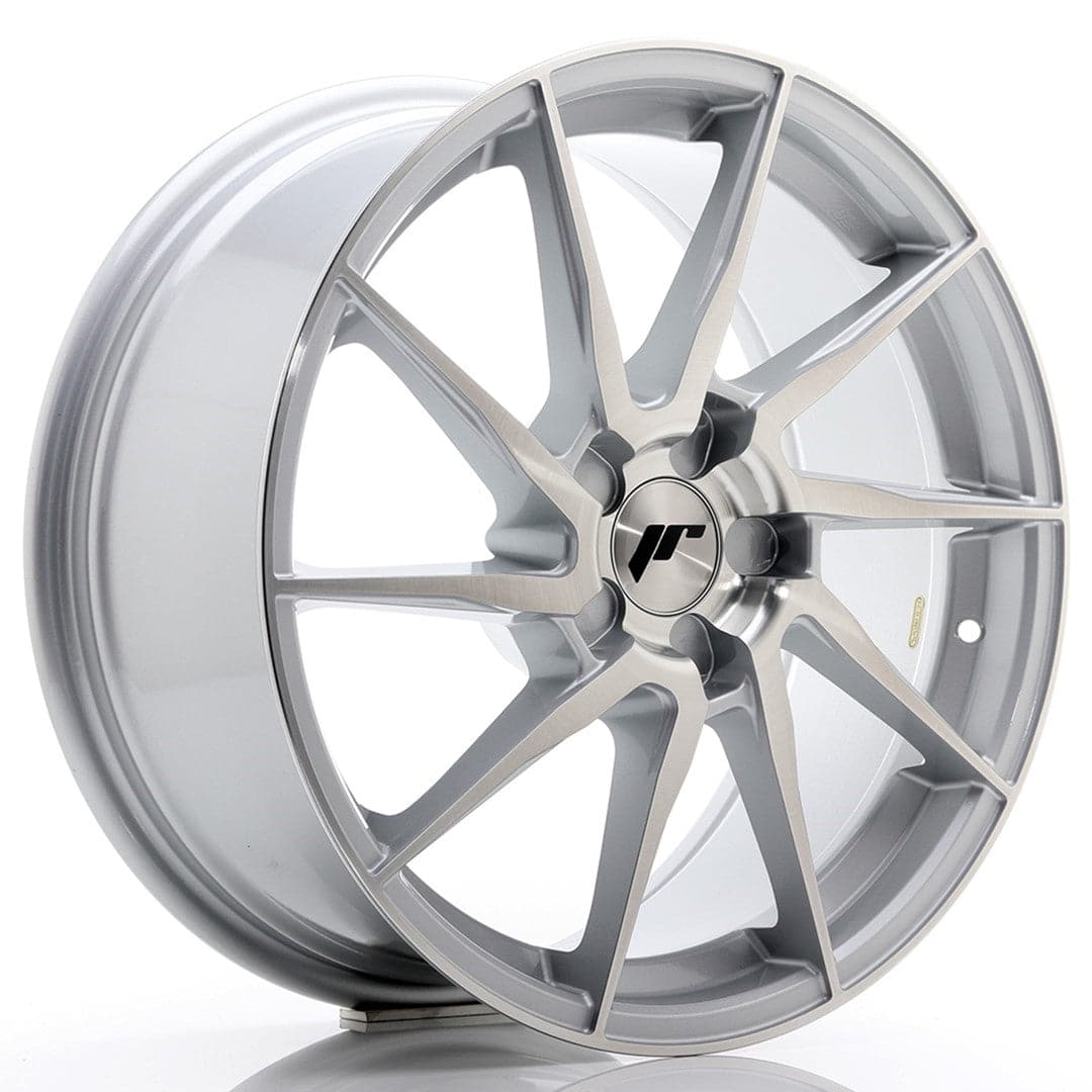 Alu kola Japan Racing JR36 18x8 ET20-52 5H BLANK Silver Brushed Face WheelsUp