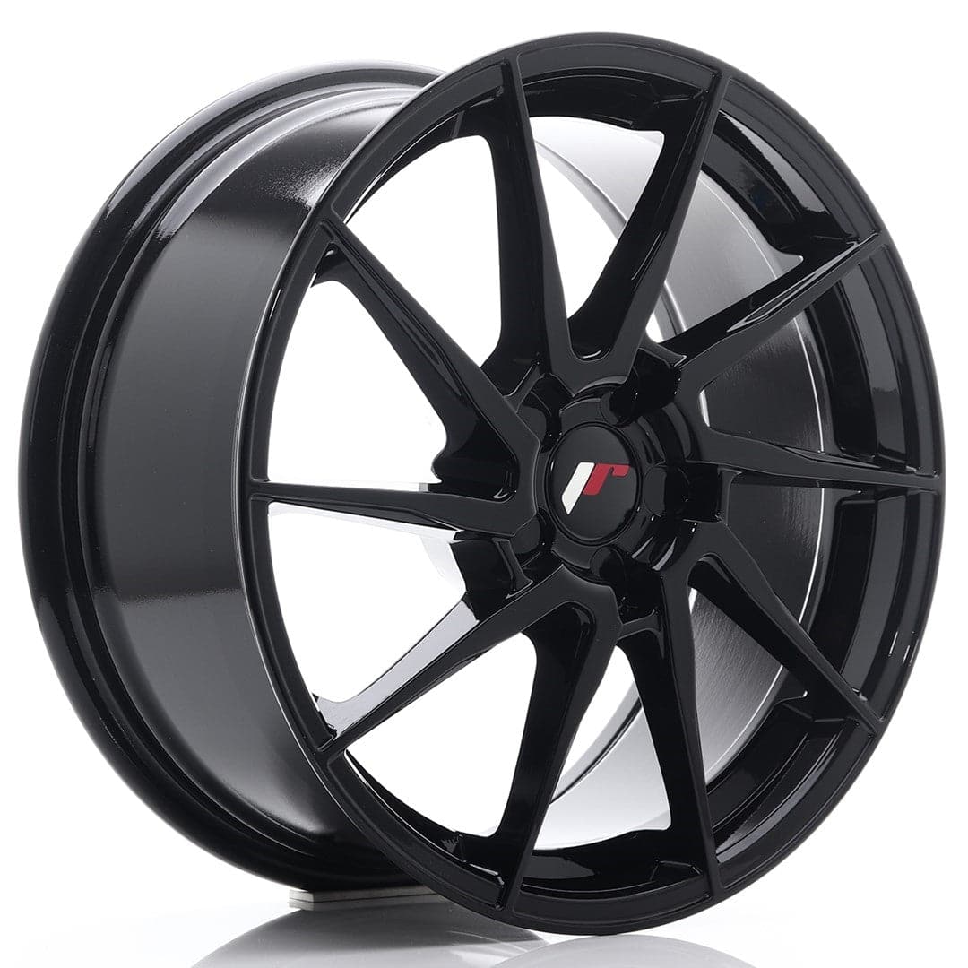 Alu kola Japan Racing JR36 18x8 ET20-52 5H BLANK Gloss Black WheelsUp